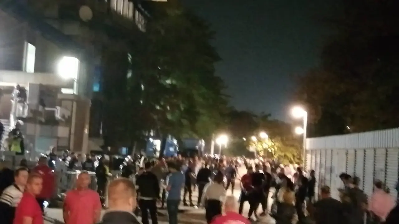 Atmosfera uoči utakmice Crvene zvezde i Barselone