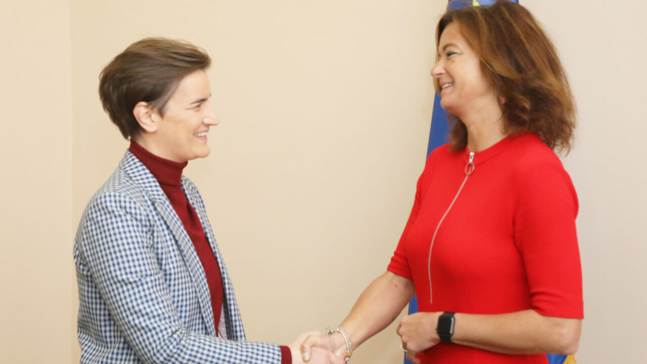 Ana Brnabić i Tanja Fajon