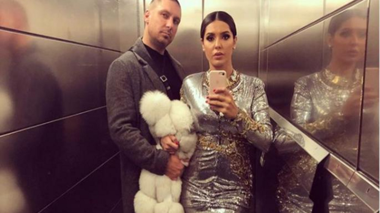 Tanja Savić i muž