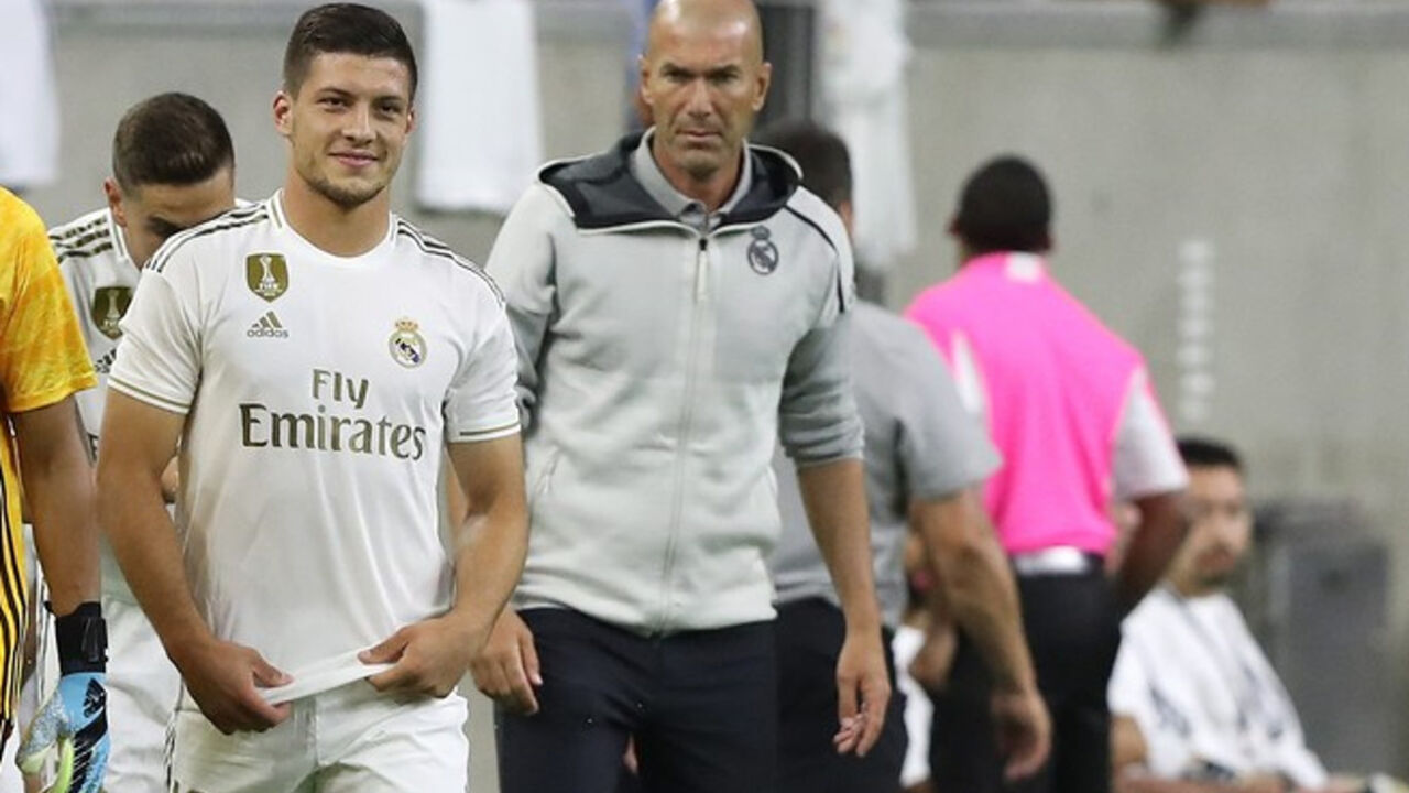 Luka Jović i Zinedin zidan