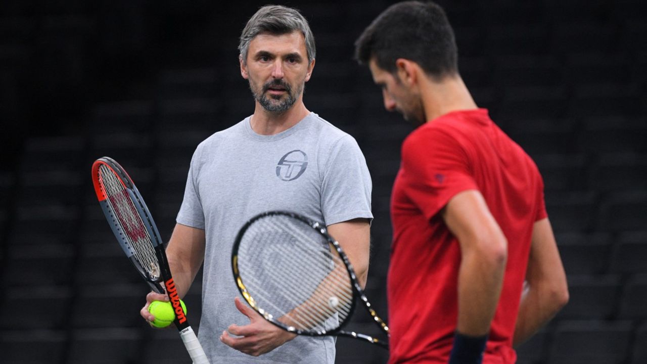 Novak Đoković i Goran Ivanišević