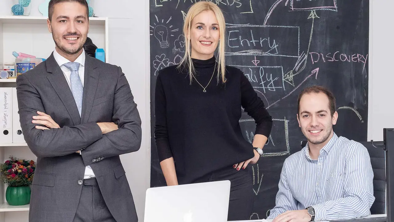 Ana Ranitović, Stanko Arsenijević i MIloš Jovanović