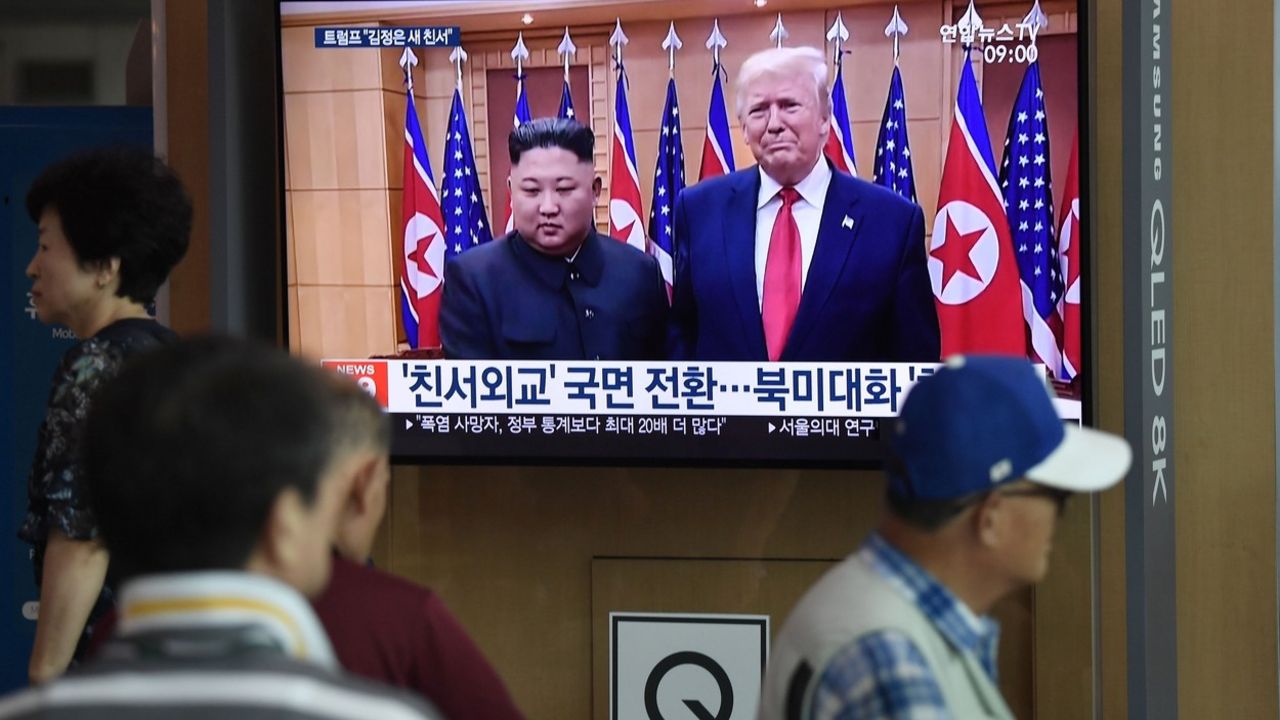 Kim Džong Un i Donald Tramp