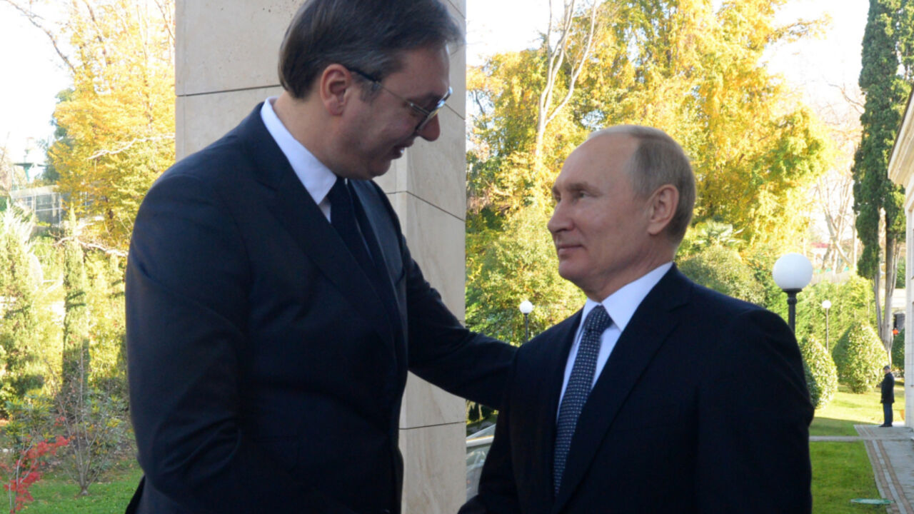 vucic putin