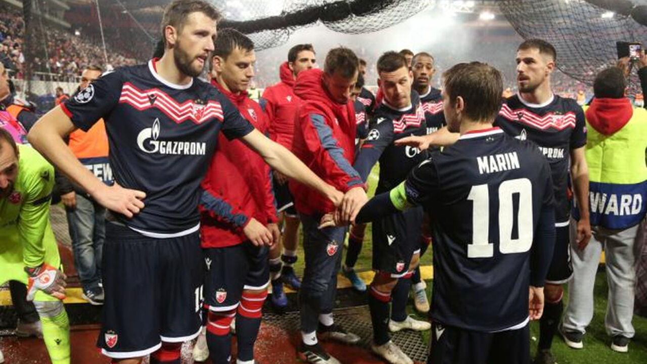Fudbaleri Crvene zvezde