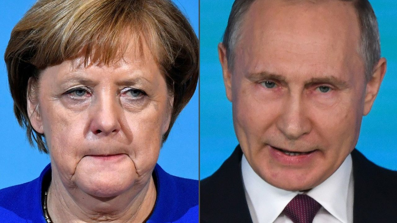 Putin i Merkelova