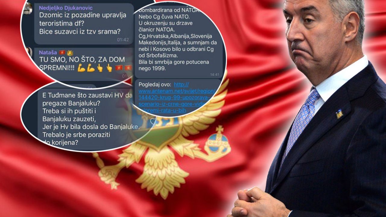 Milo Đukanović - Viber prepiska