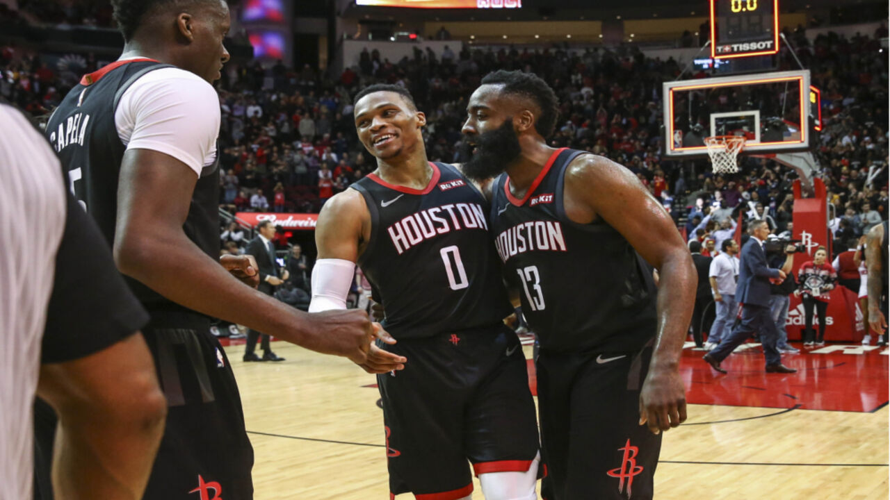 Rasel Vestbruk i Džejms Harden