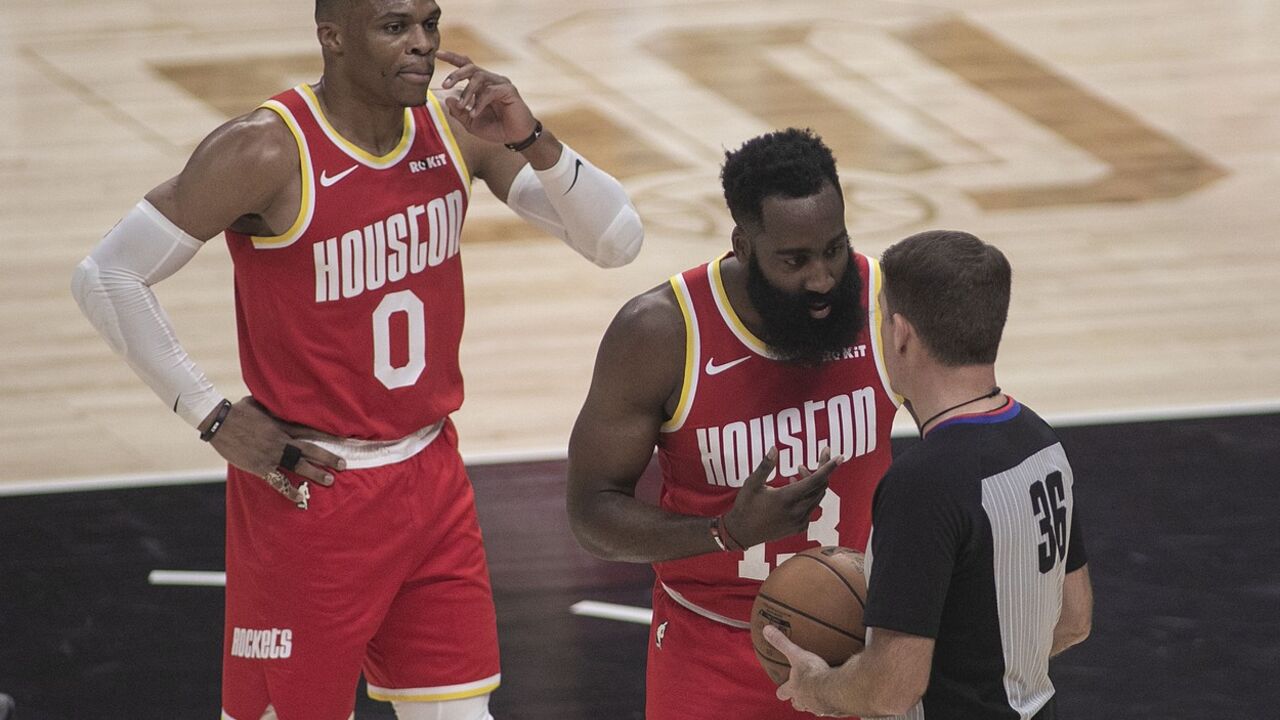 Rasel Vestbruk, Džejms Harden