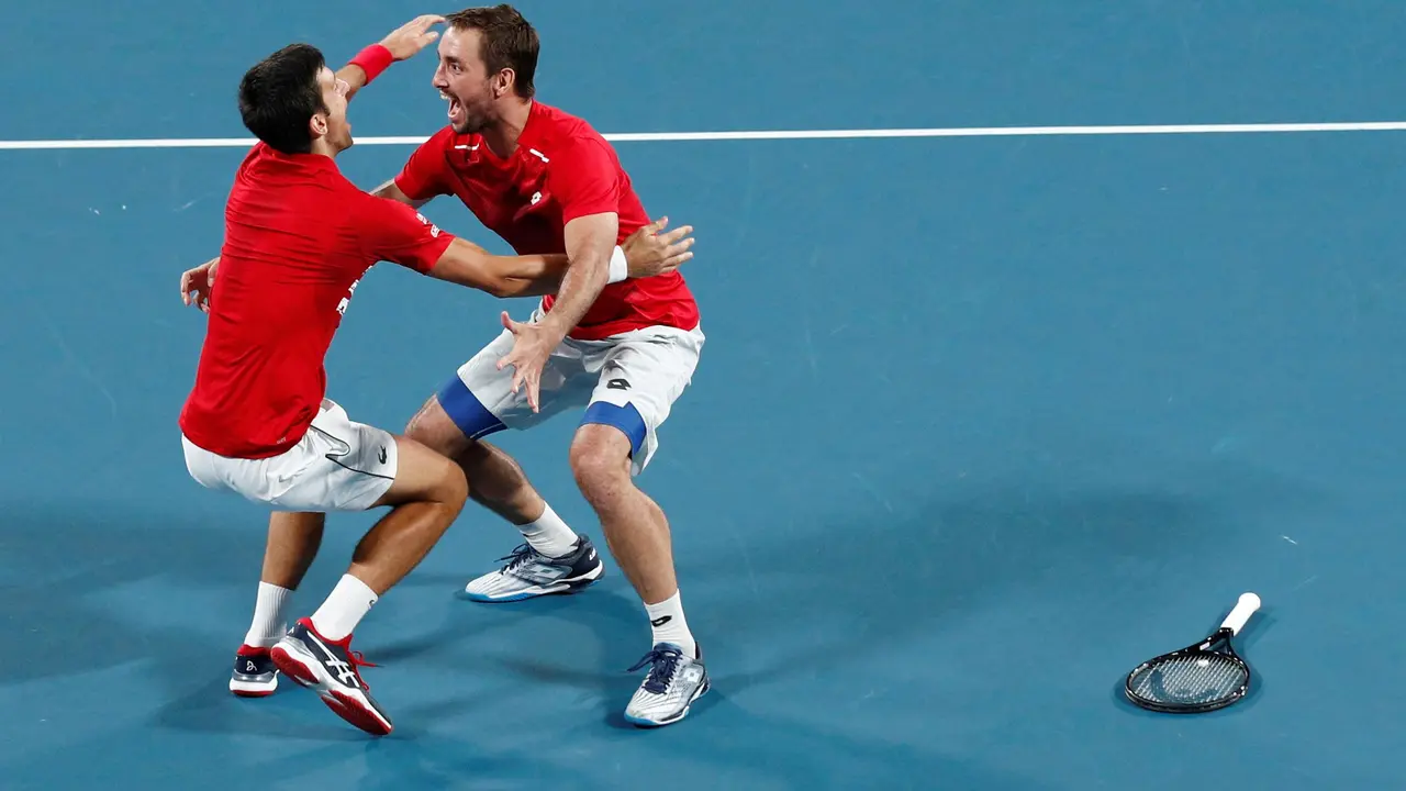 Novak Đoković i Viktor Troicki
