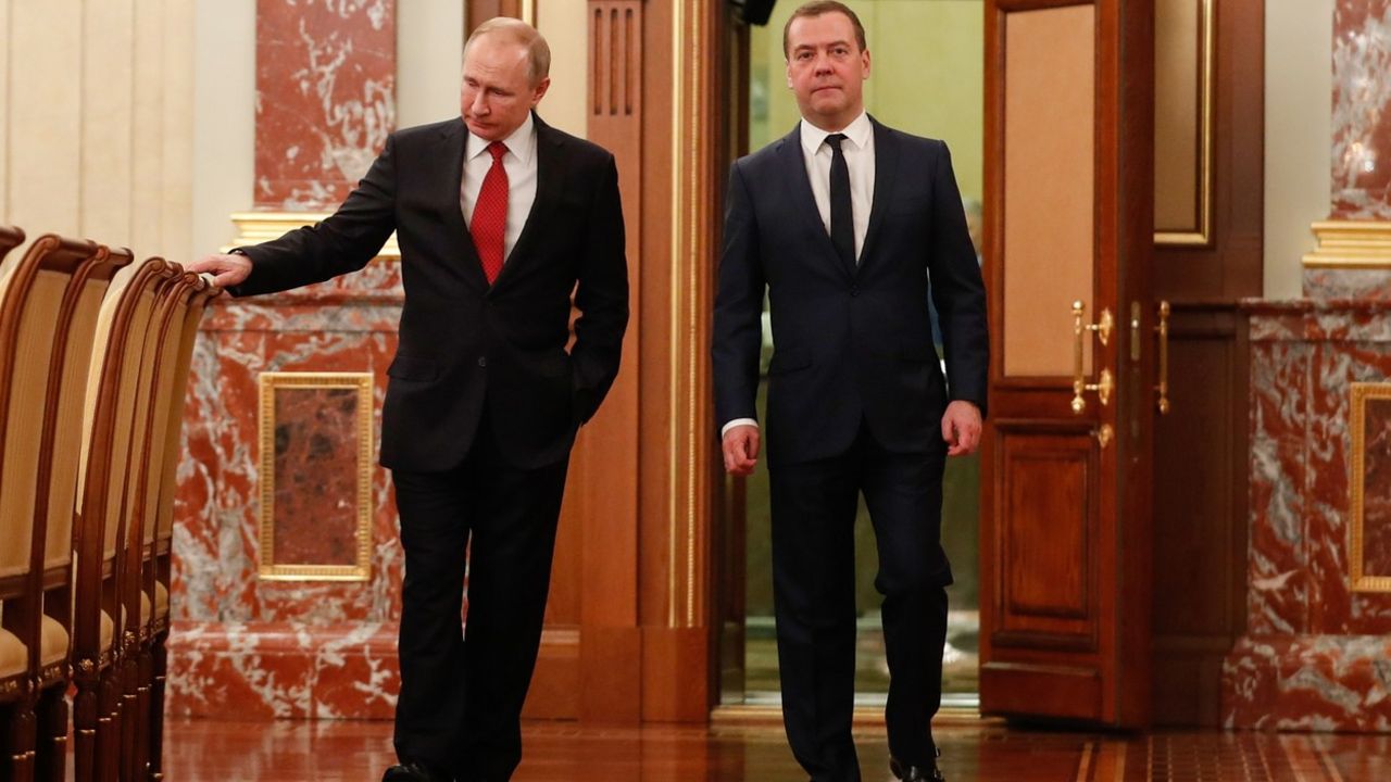 Vladimir Putin i Dmitrij Medvedev