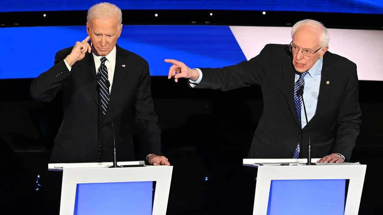 Džo Bajden i Berni Sanders