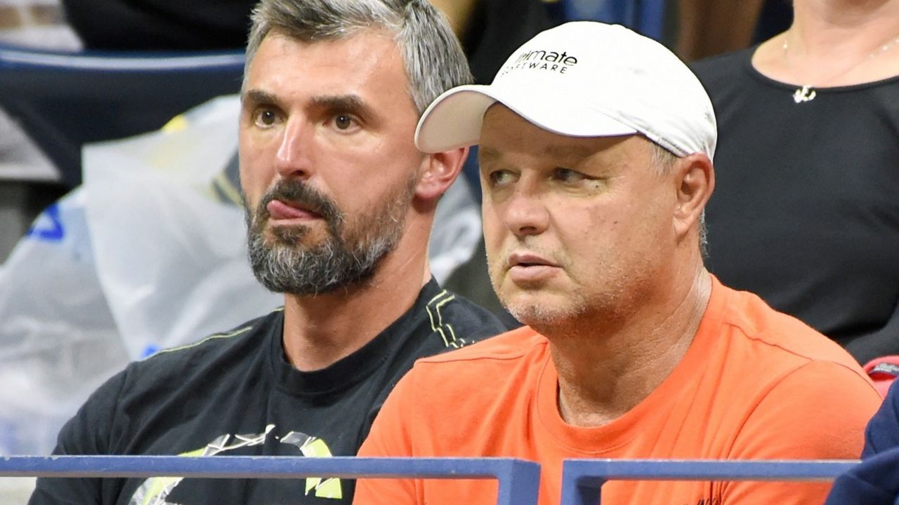 Gpran Ivanišević i Marijan Vajda