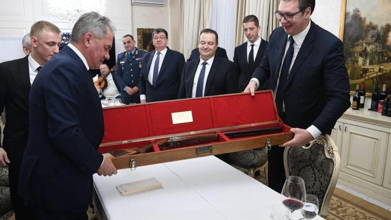 Sergej Šojgu i Aleksandar Vučić