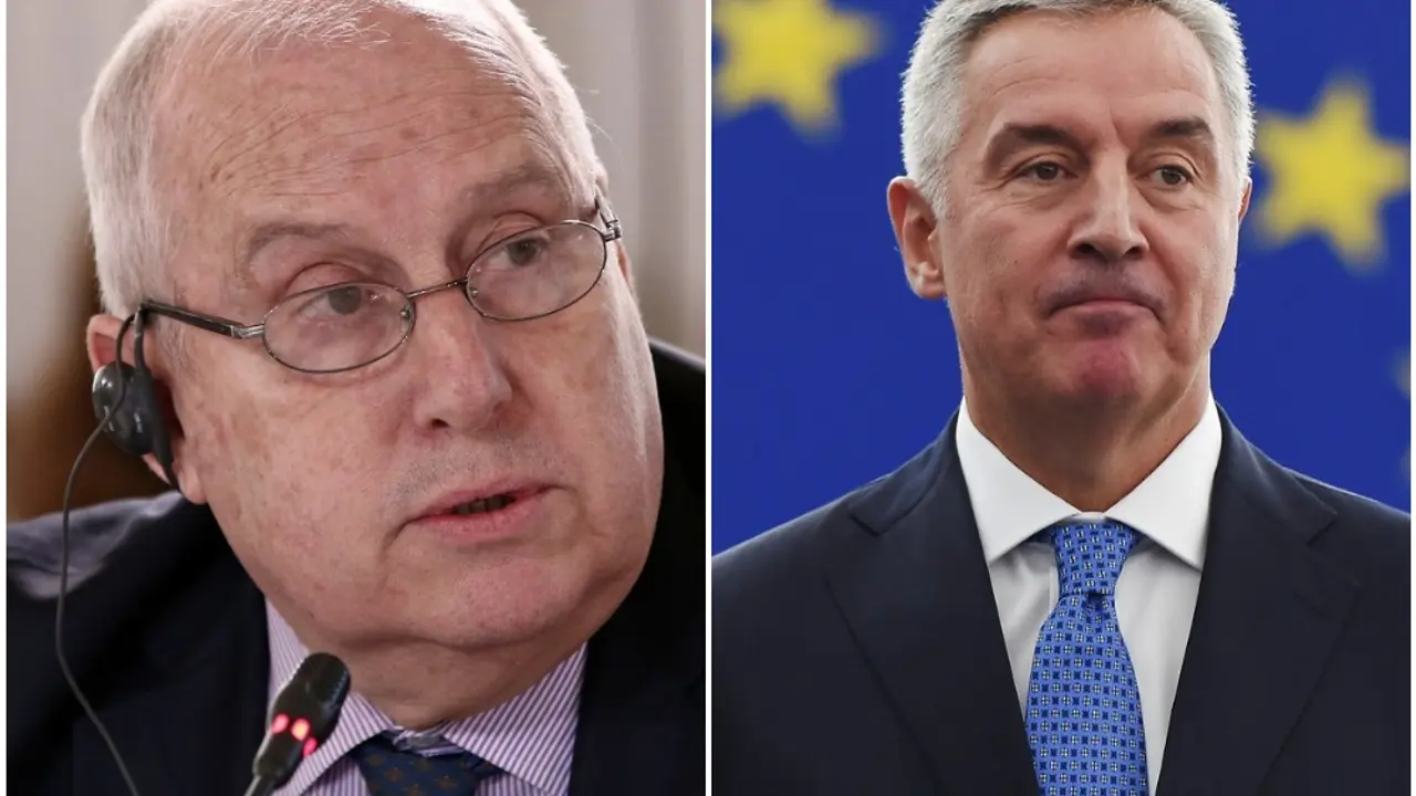 Žak Ogar i Milo Đukanović