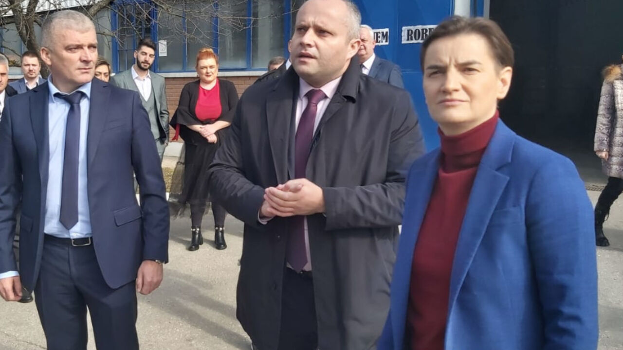 Brnabić u poseti