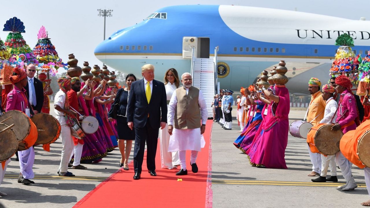 Donald Tramp, Indija