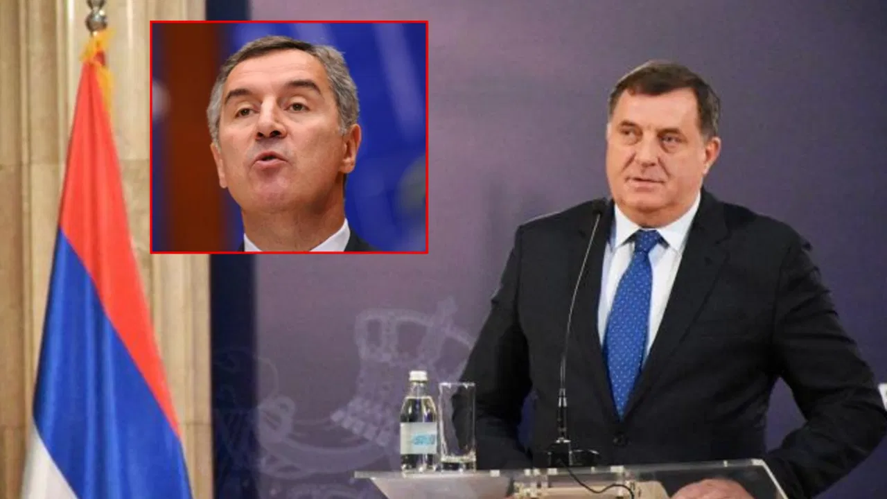 Milorad Dodik i Milo Đukanović