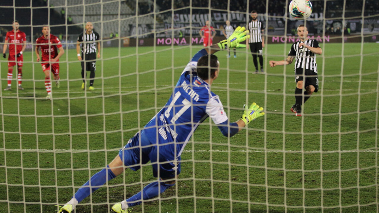 Gol Partizana protiv Radničkog