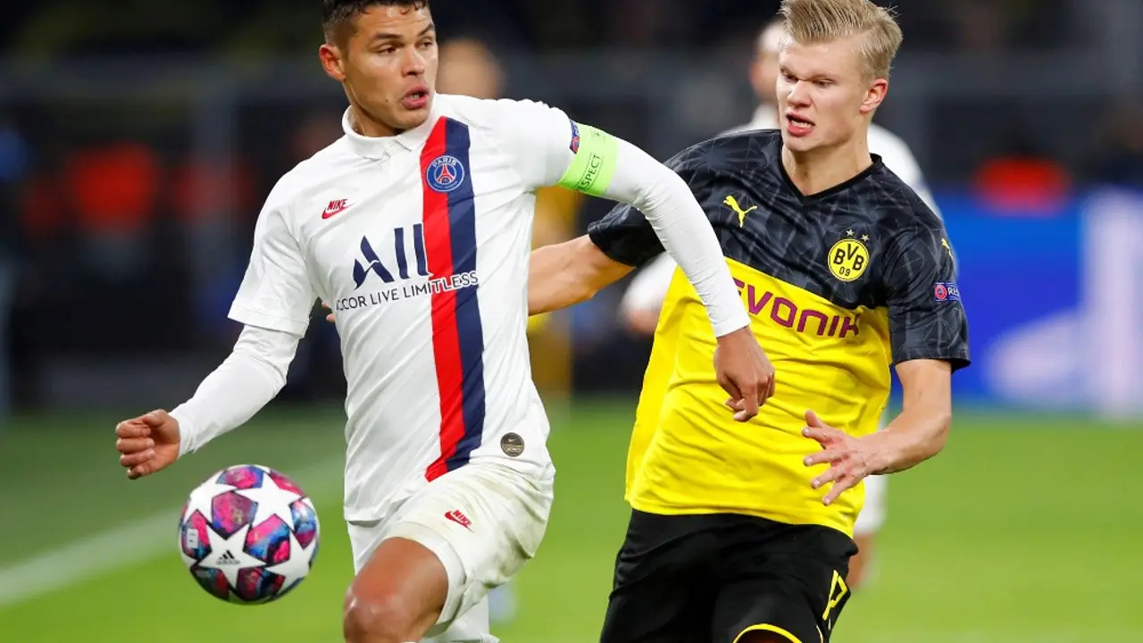 Tijago Silva i Erling Haland
