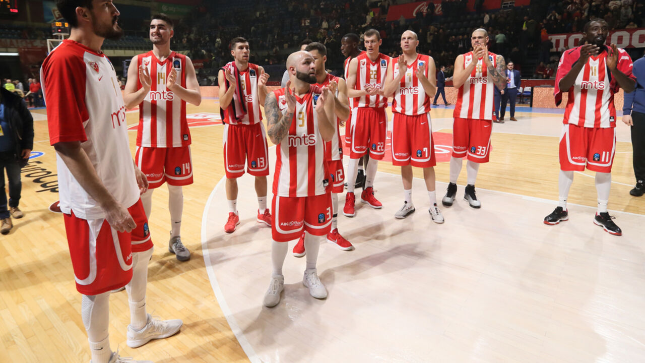 Košarkaši Crvene zvezde