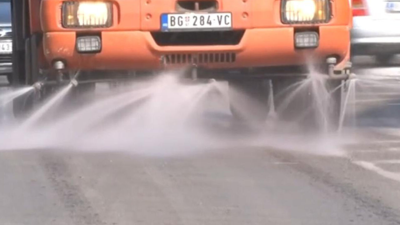 polivanje ulica