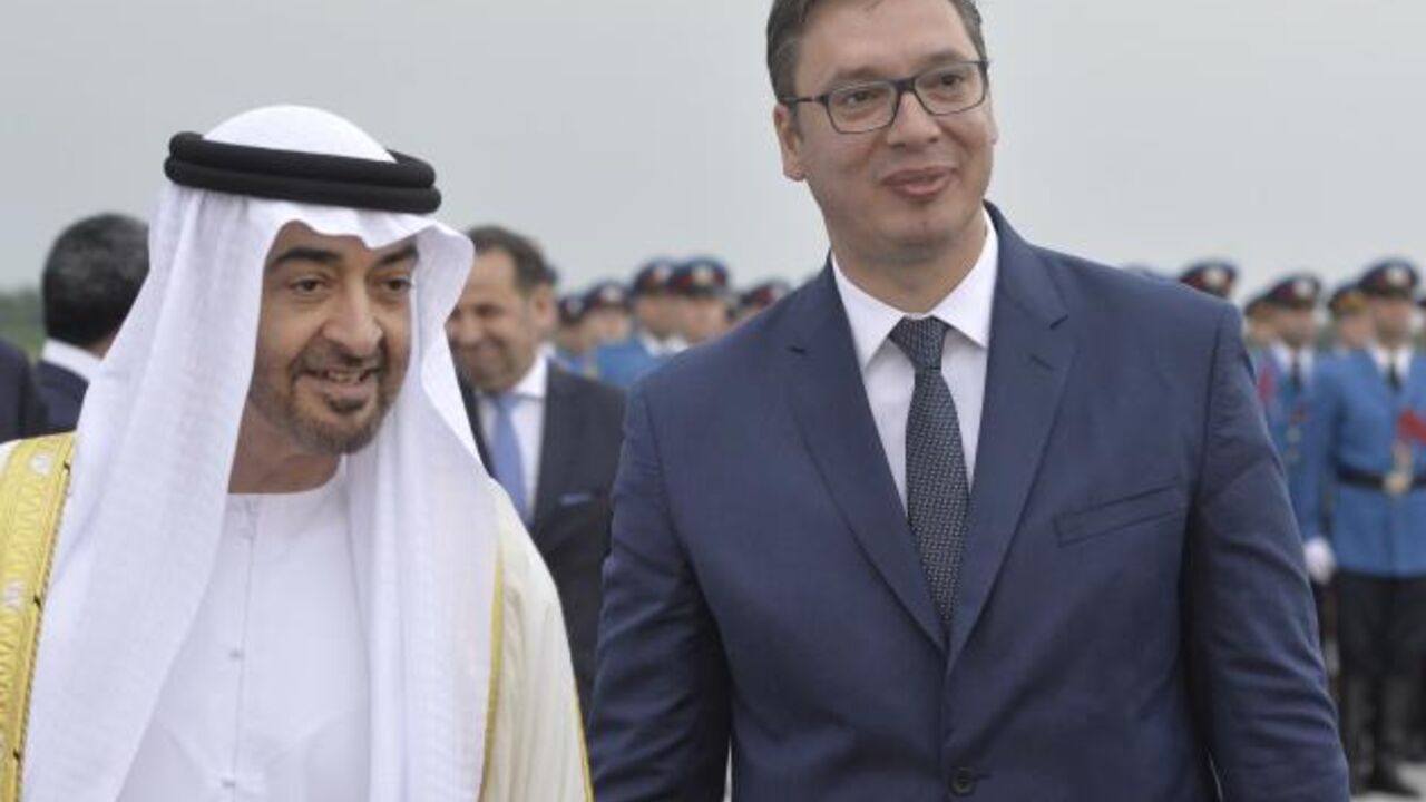 Aleksandar Vučić i Muhamed bin Zajed