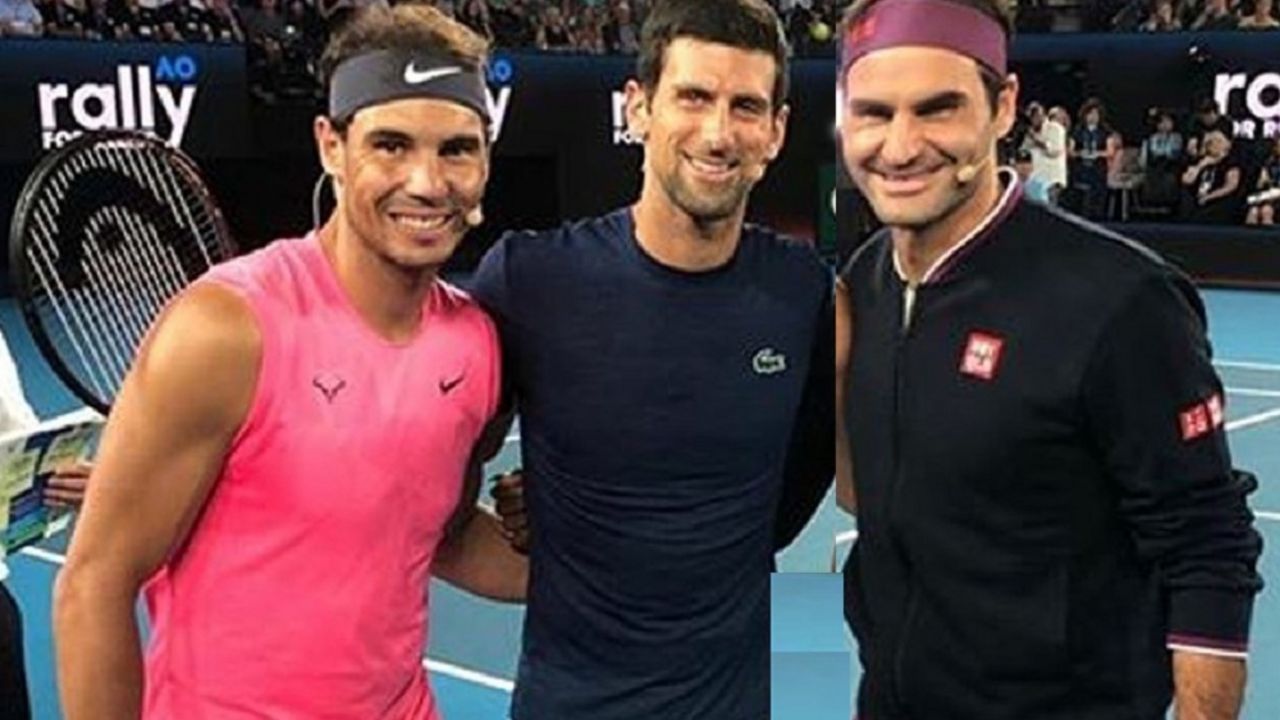 Novak Đoković, Rafael Nadal, Rodžer Federer