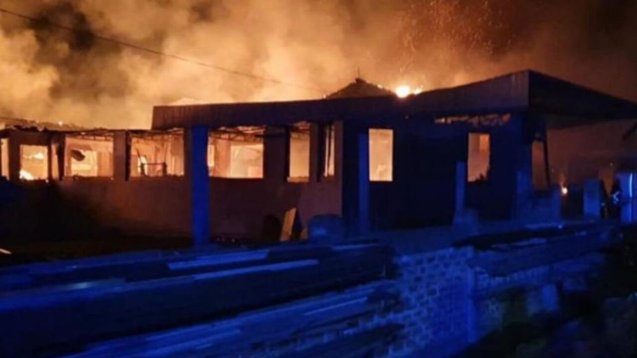 Požar u Obrenovcu
