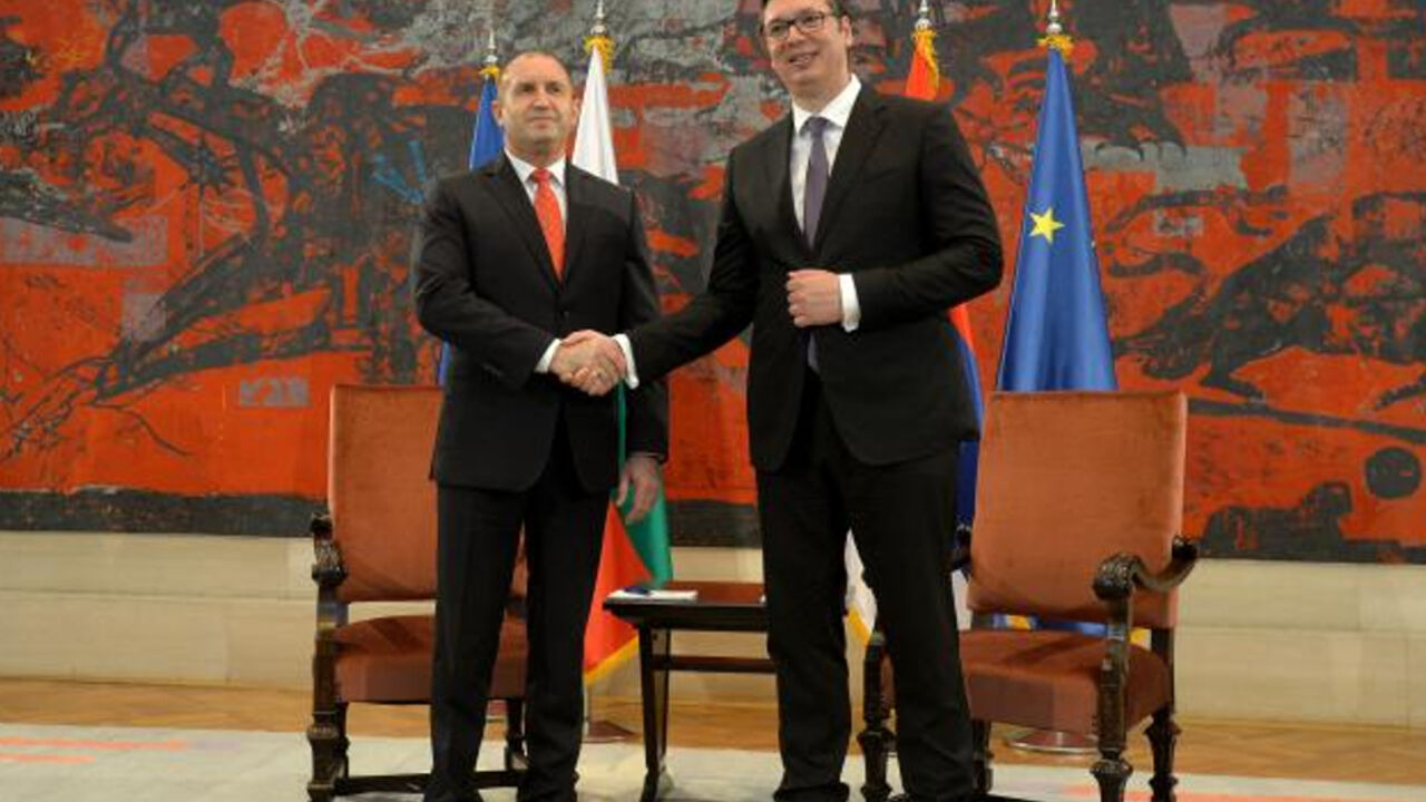 Rumen Radev i Aleksandar Vučić