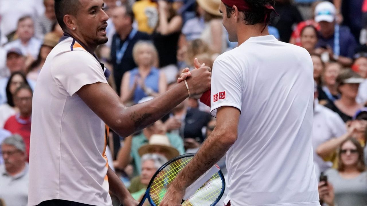 Rodžer Federer i Nik Kirjos