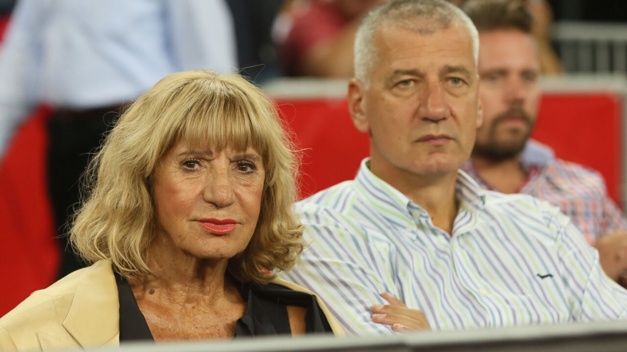 Biserka Petrović sa sinom Aleksandrom