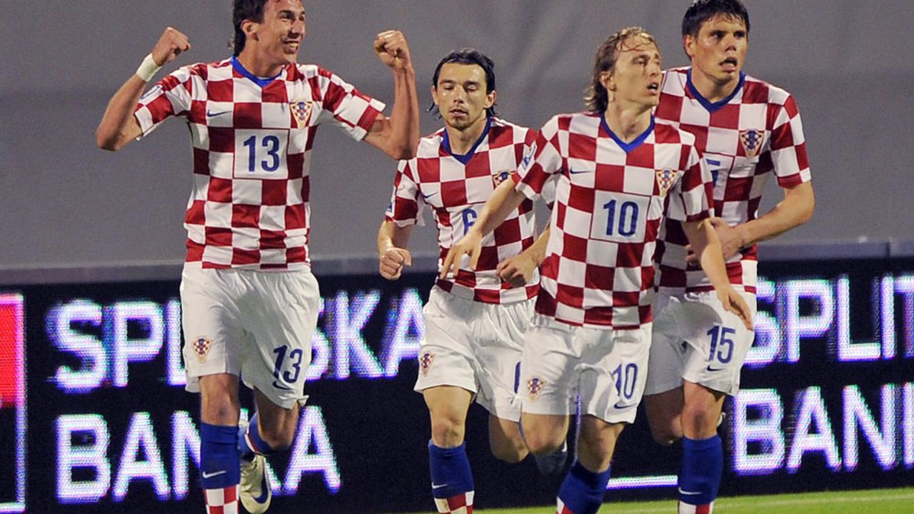Darijo Srna, Dario Srna, Danijel Pranjić, Luka Modrić, Ognjen Vukojević