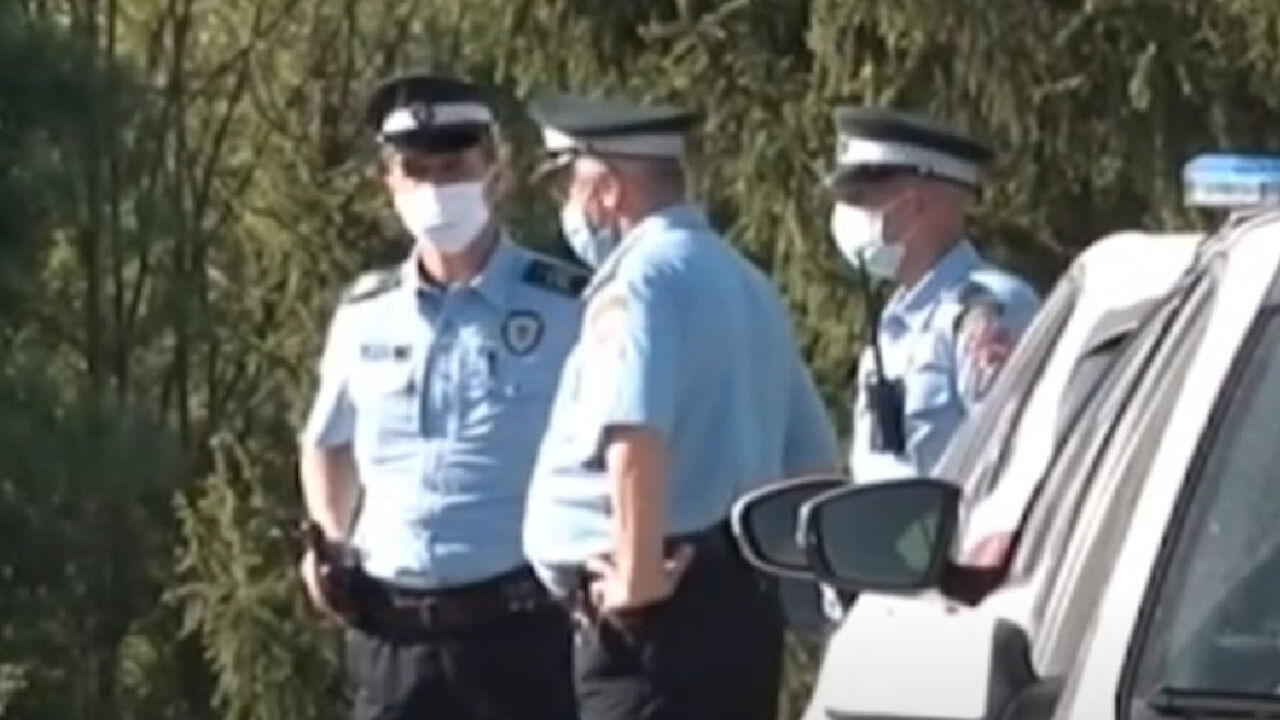 Uviđaj na mestu ubistva Slaviše Ćuluma