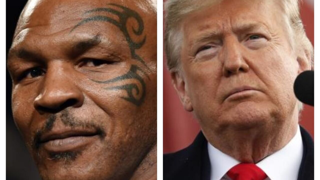 Donald Tramp i Majk Tajson