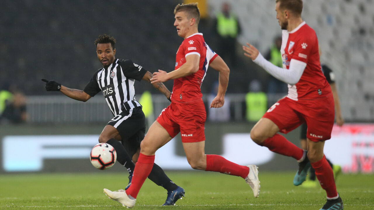 Detalj sa meča Partizan - Vojvodina