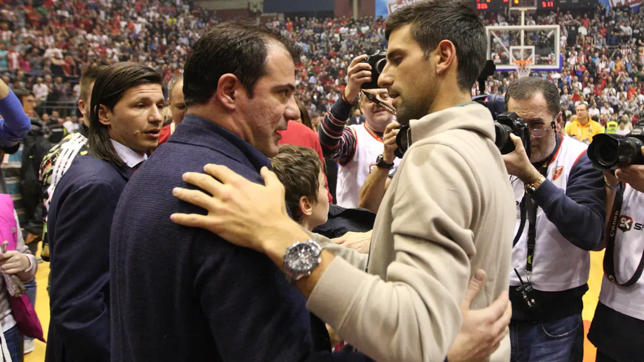 Dejan Stanković i Novak Đoković