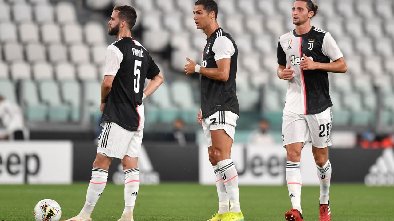 Miralem Pjanić i Kristijano Ronaldo