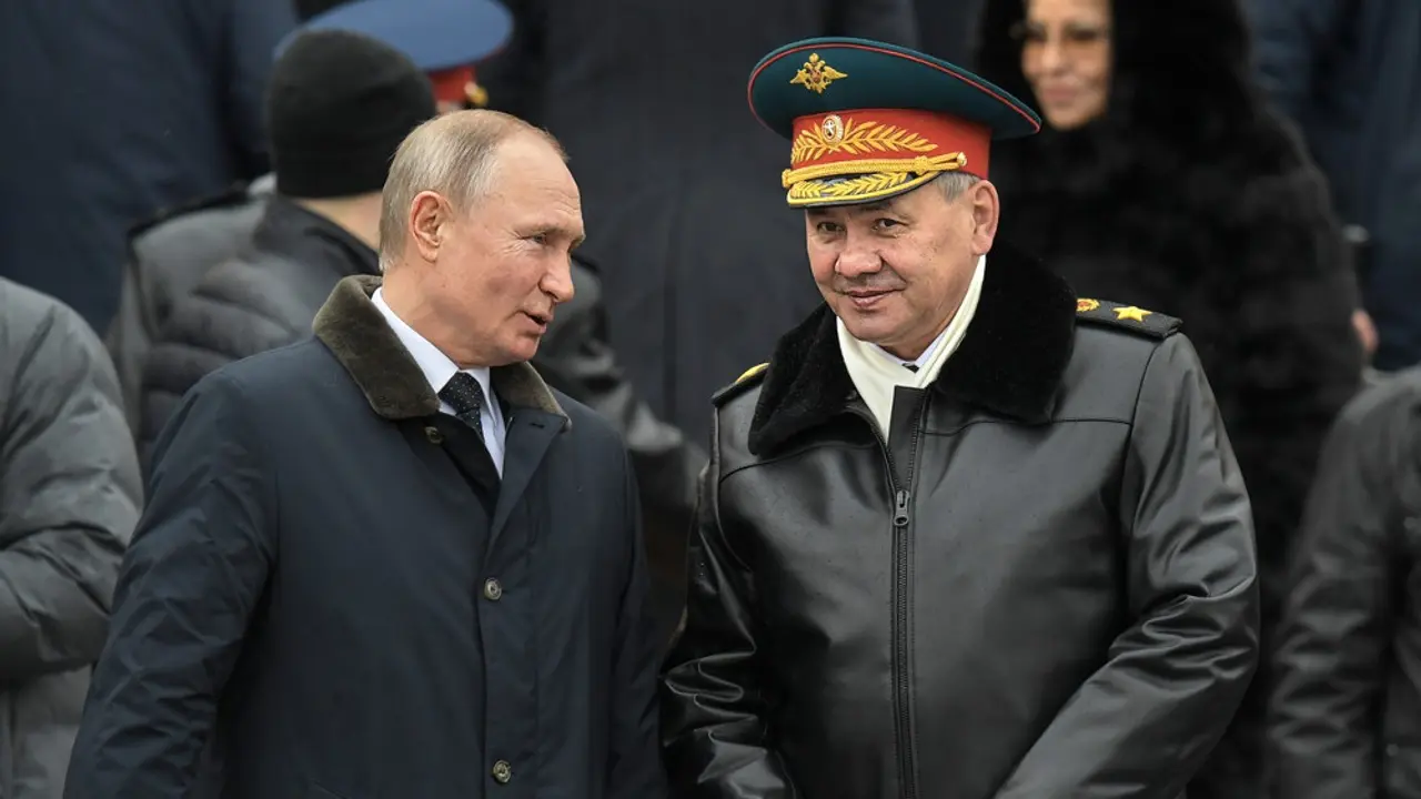 Sergej Šojgu i Vladimir Putin
