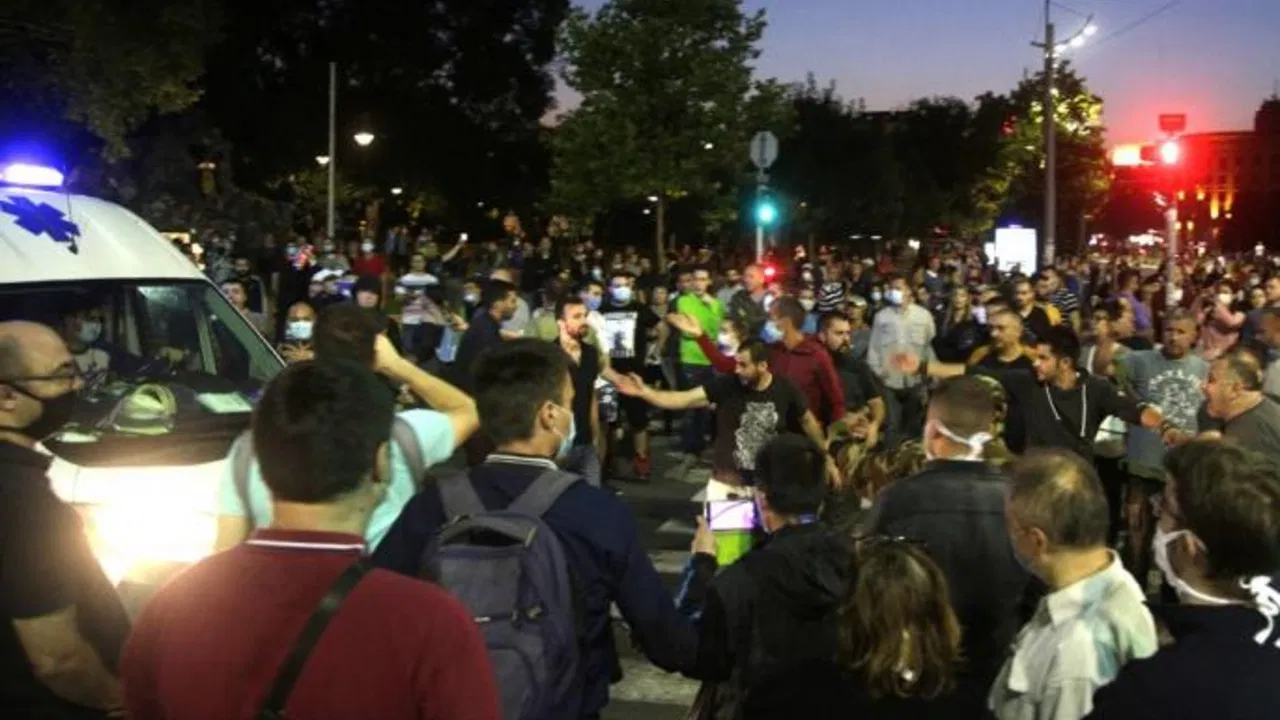 Protest u Beogradu