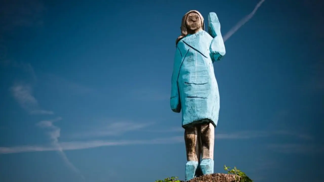 Statua Melanije Tramp