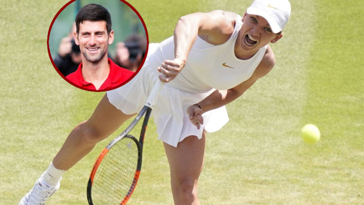 Simona Halep, Novak Đoković