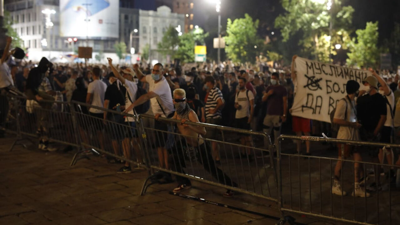 Protest u Beogradu