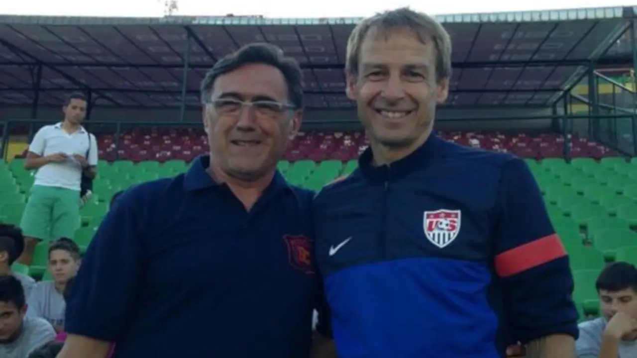 Predrag Pašić i Jirgen Klinsman