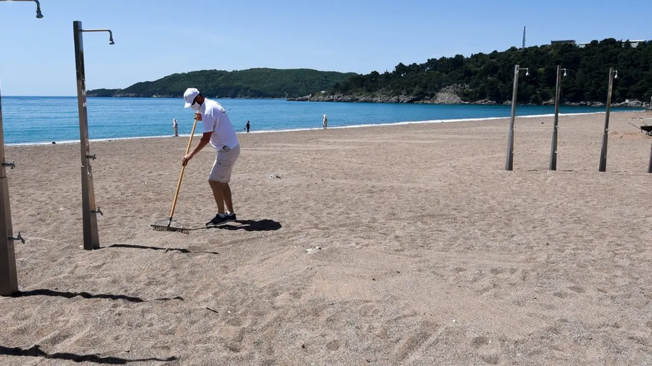 prazne plaže Crna Gora