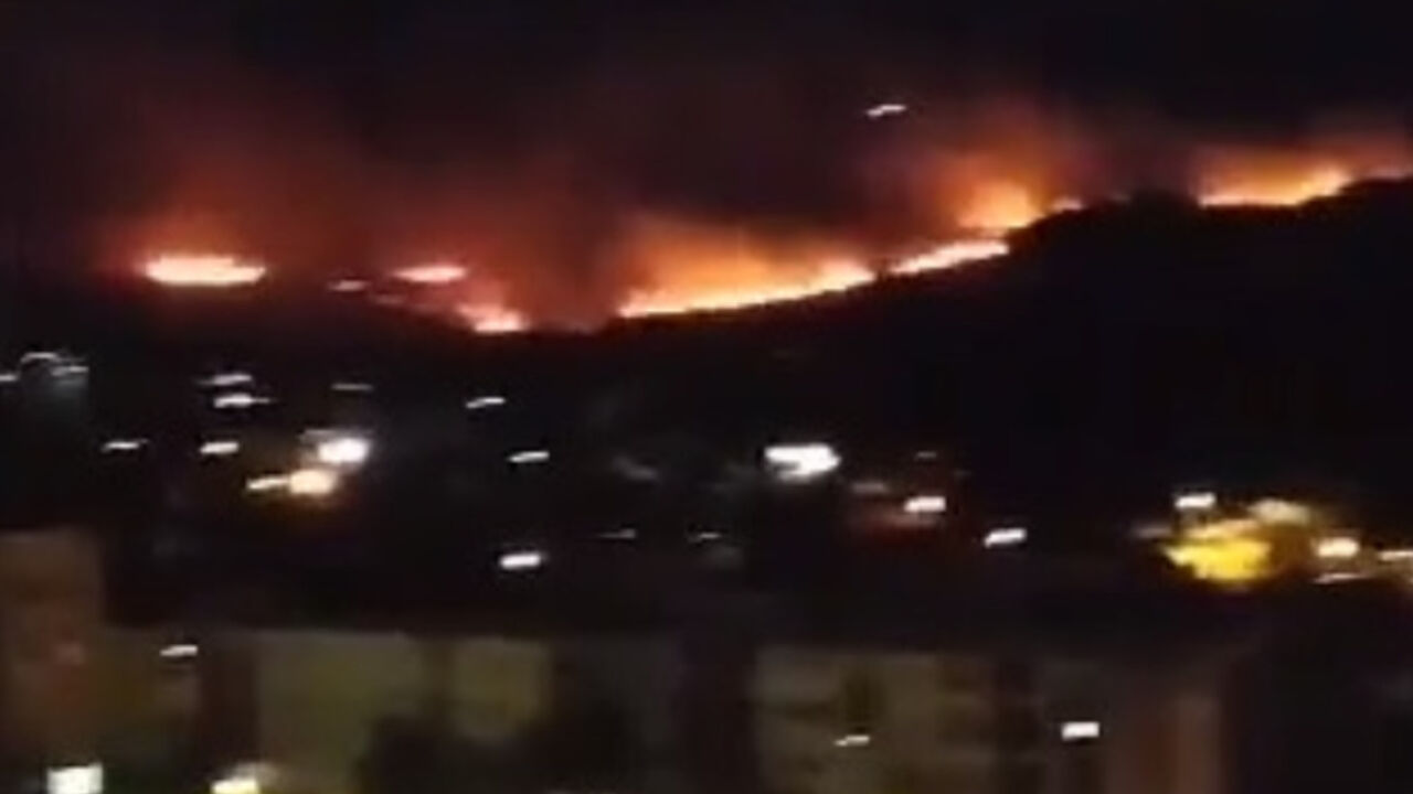 požar