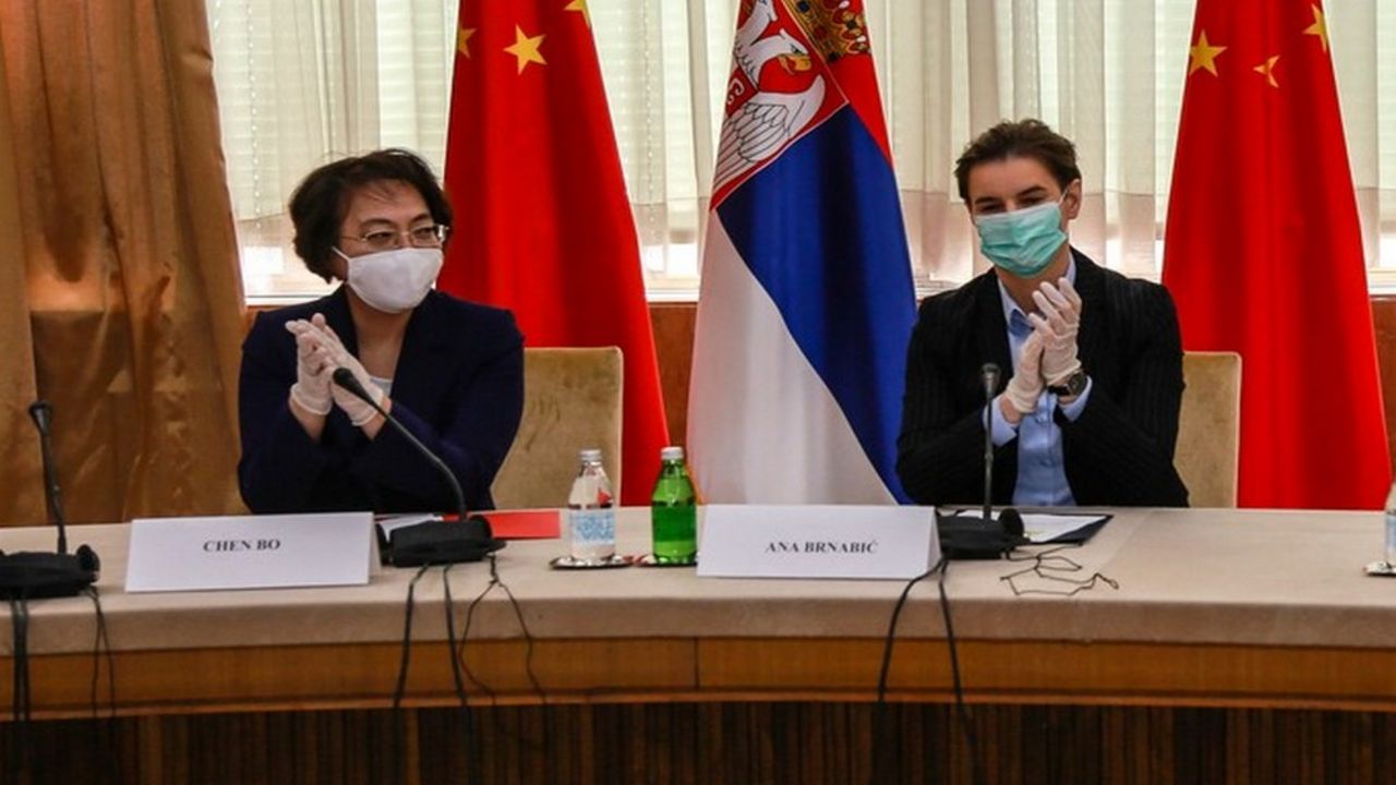 Ana Brnabić i Čen Bo