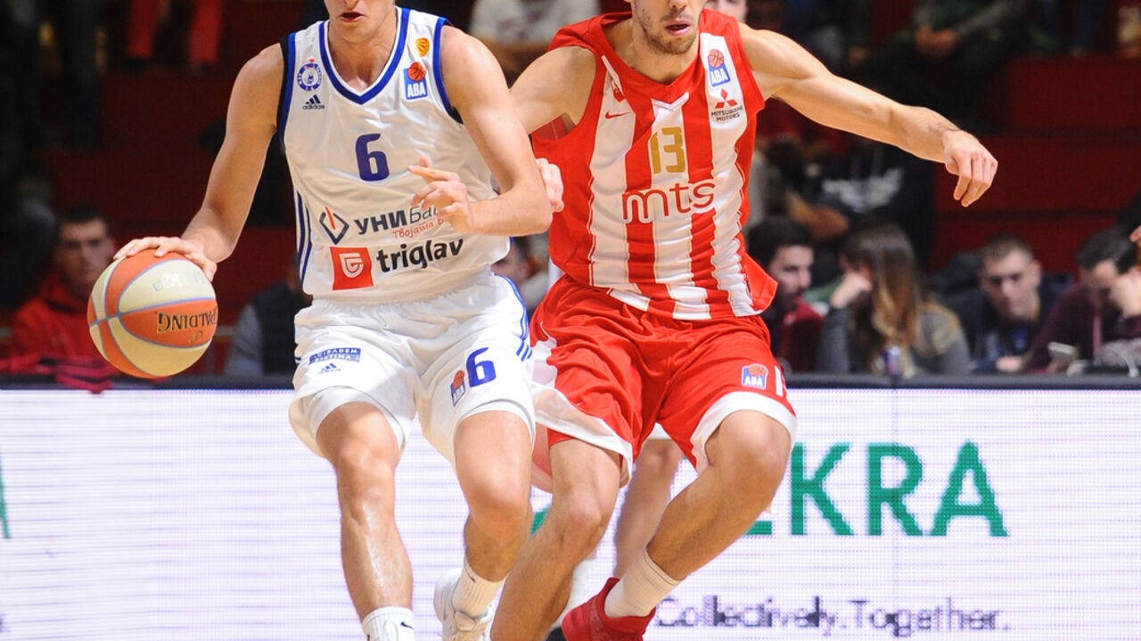 Adem Mekić i Nemanja Dobrić, KK Crvena zvezda - MZT Skoplje