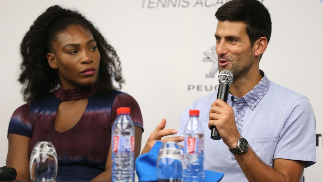 Serena i Novak