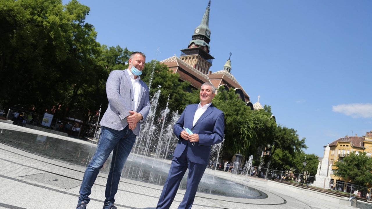 Otvaranje fontane u Subotici